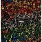 Numeri, Giovanni Pintori per Olivetti, 1949.