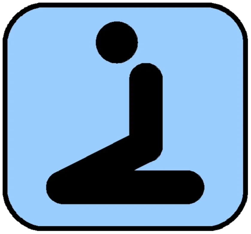 Logo della stanza del silenzio all'ospedale Molinette di Torino. Logo della stanza del silenzio all'ospedale Molinette di Torino.