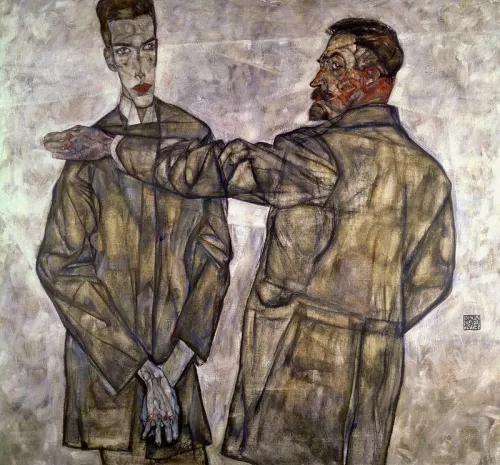 Opera di Egon Schiele.