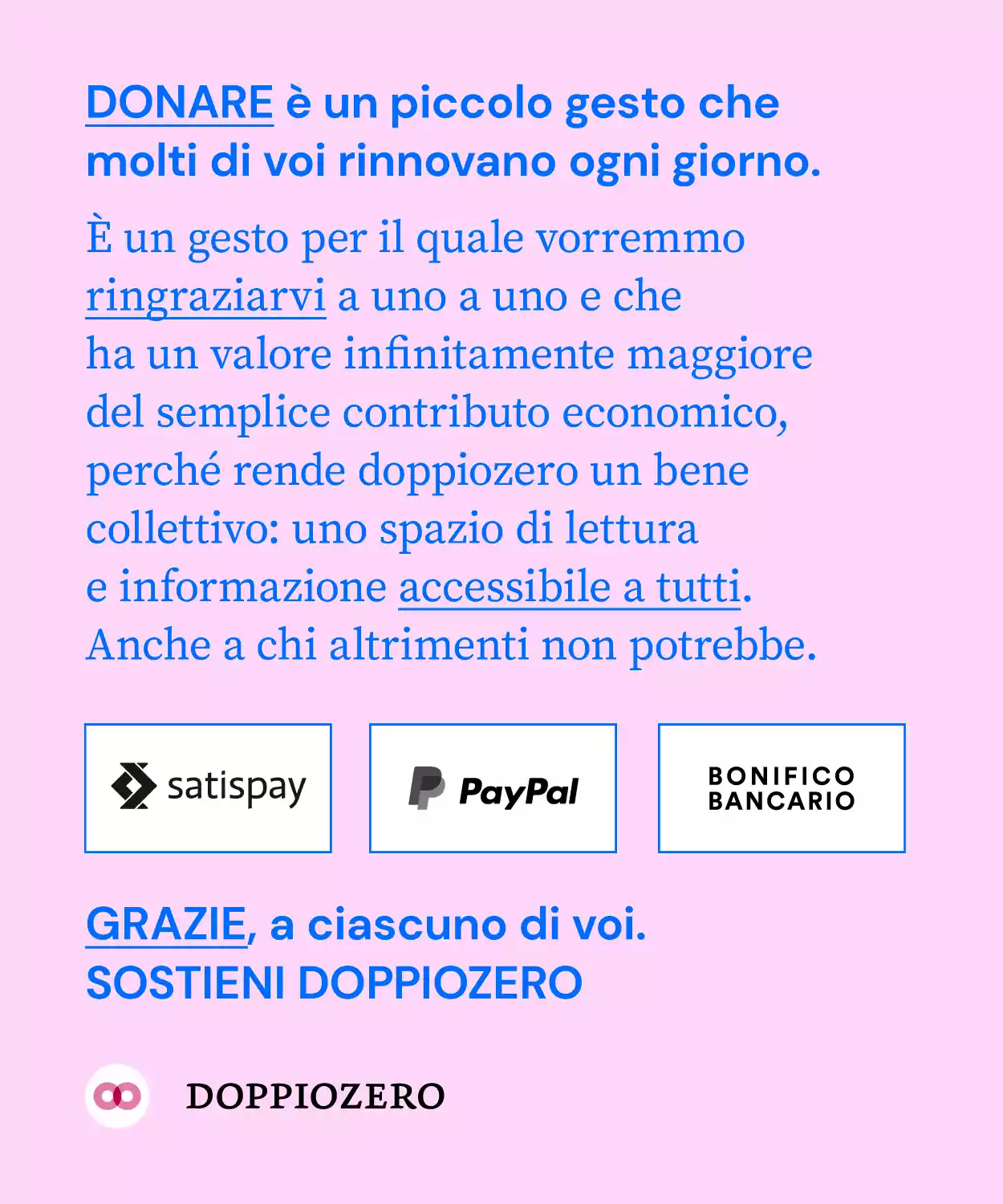 Sostieni doppiozero